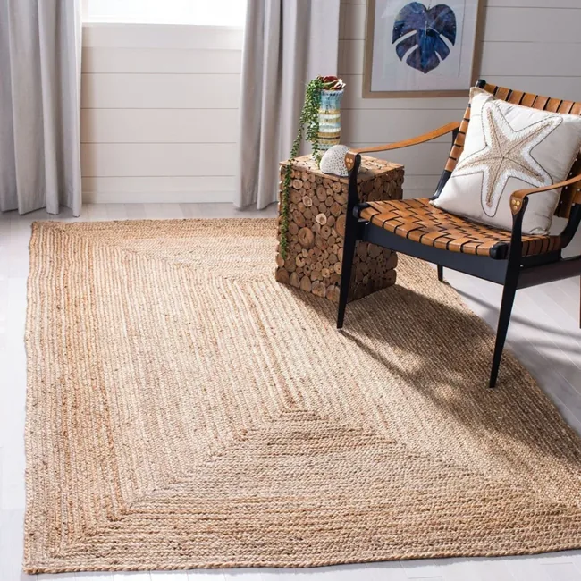 Stylish-jute-rug-that-adds-warmth-and-character-to-any-room