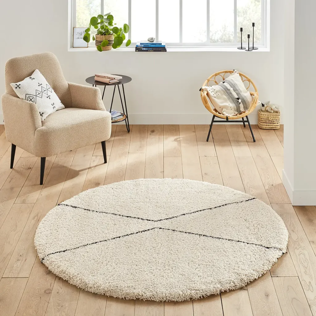 Lounge round carpets