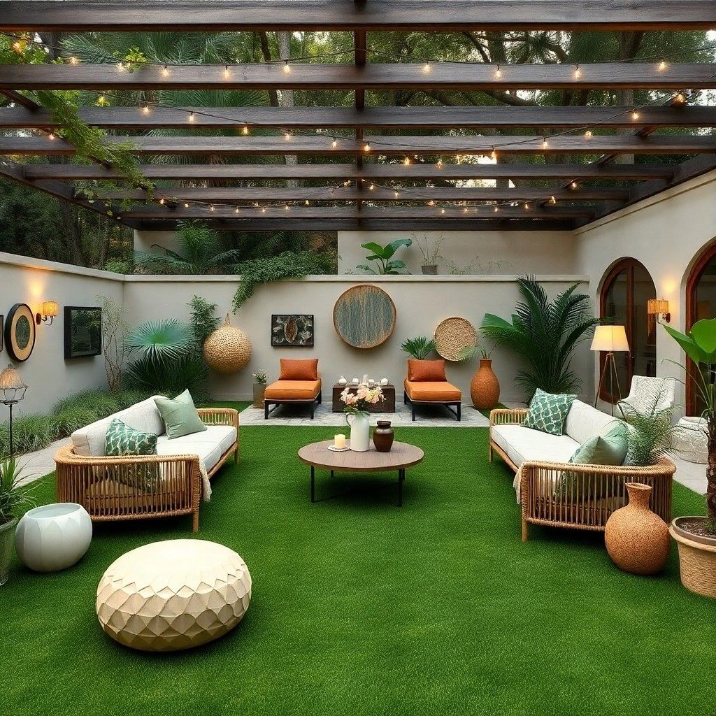 outdoor artificial grass carpets in Dubai