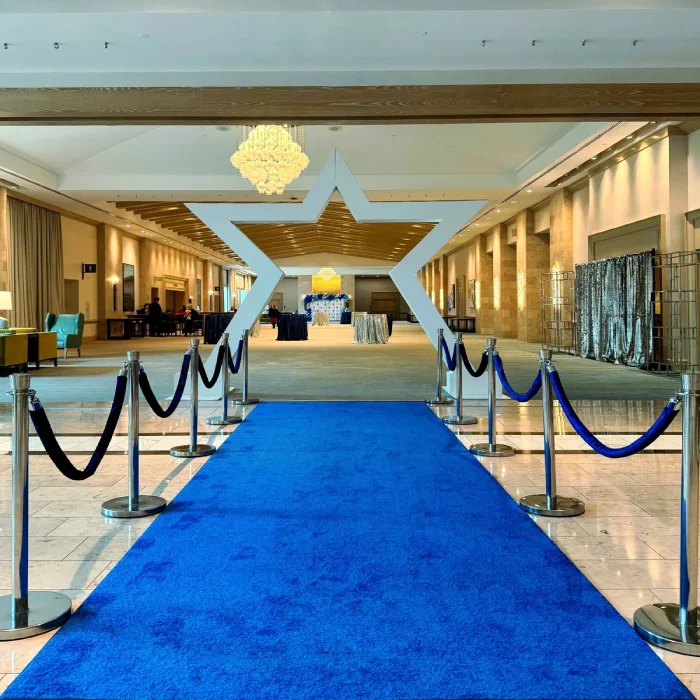 Blue exhibition carpet ideas (1)
