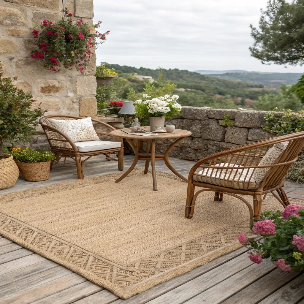 Flat-Weave Outdoor Carpet