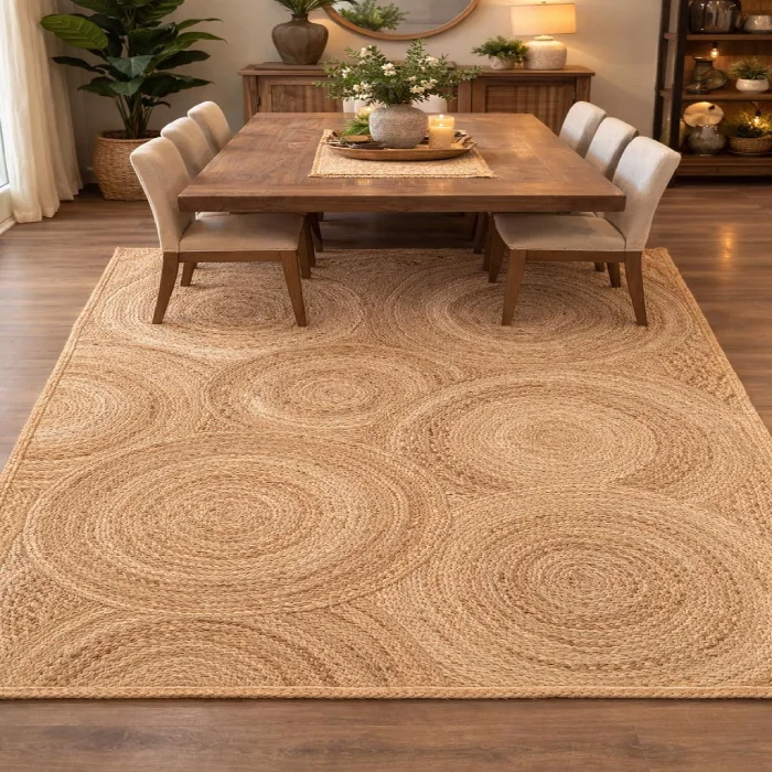 Hand-Knotted Jute Rugs