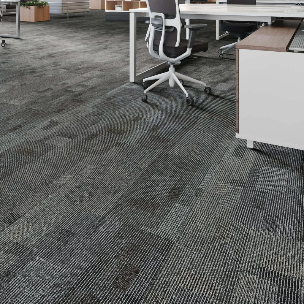 Multi-Level Loop Carpet Tiles