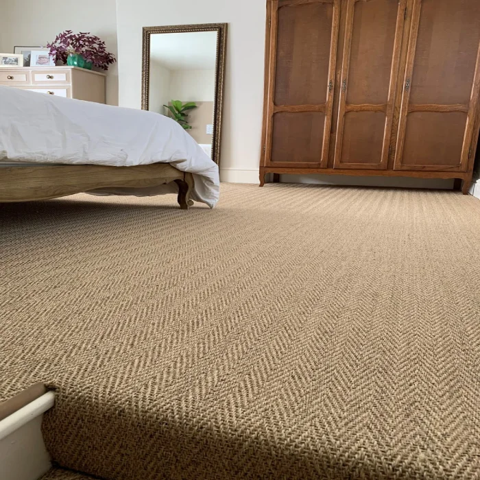 Patterned wall to wall carpets