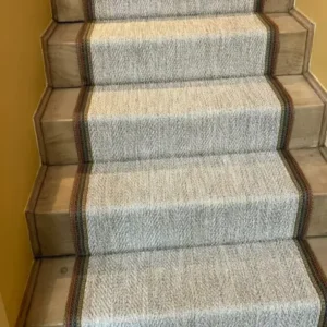 Bounded edge stair carpet
