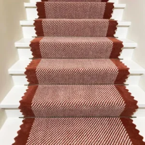 Whipped Edge Stair Carpet